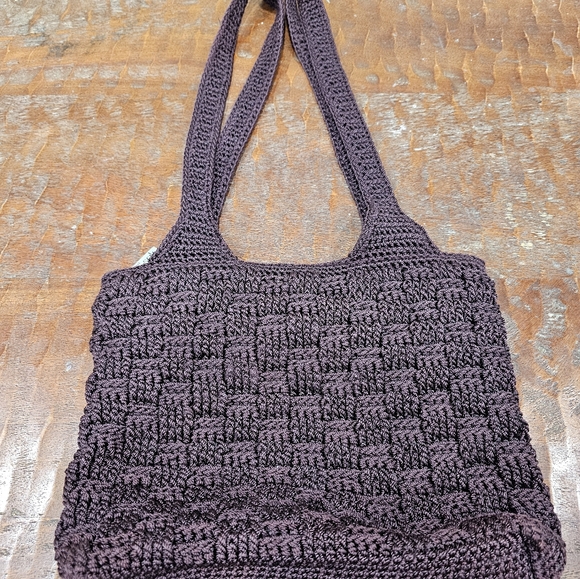 The Sak Burgundy Crochet Bag - Picture 6 of 13